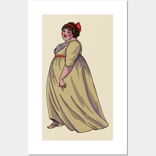 1800s Historical Fatty- no background! Posters and Art